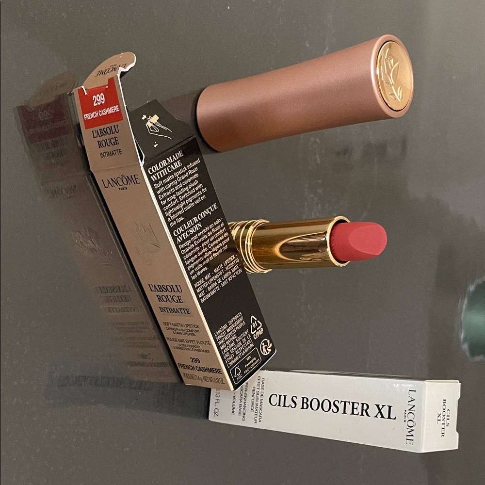 Lancome L'Absolu Rouge Intimatte Lipstick - 299 French Cashmere